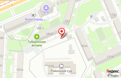 Минимаркет в Свердловском районе на карте