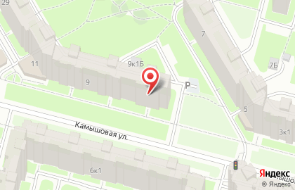Мастерская по ремонту обуви и кожгалантереи на Комендантском проспекте на карте