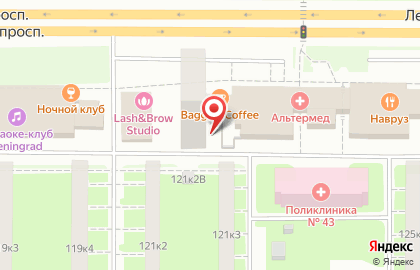 Салон Красоты Комильфо на Ленинском проспекте на карте