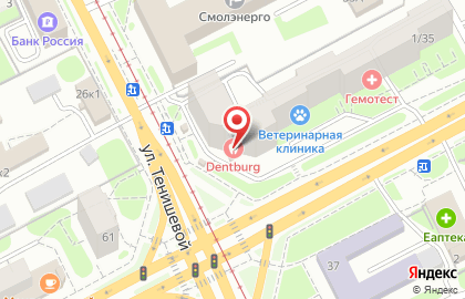 Салон красоты Фламинго на улице Шевченко на карте