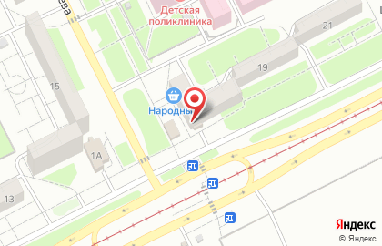 Магазин Красное & белое в Оренбурге на карте
