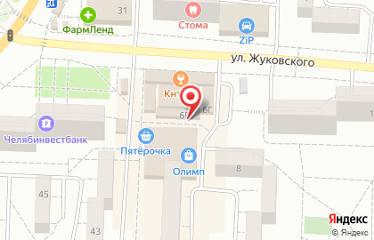 Магазин семян, удобрений и укрывного материала Твой сад на улице Жуковского на карте
