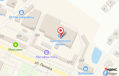 Магазин бижутерии и париков, ИП Бабушкина О.В. на улице Ленина на карте