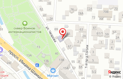 Салон красоты Пион в Советском районе на карте
