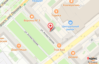 first в Центральном районе на карте