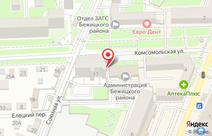 Мастерская по ремонту обуви и кожгалантереи Люкс на Комсомольской улице на карте