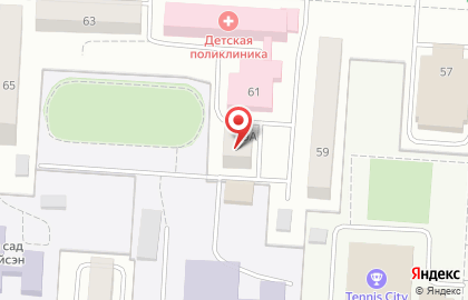 Детский языковой центр Полиглотики на улице Тельмана в Альметьевске на карте
