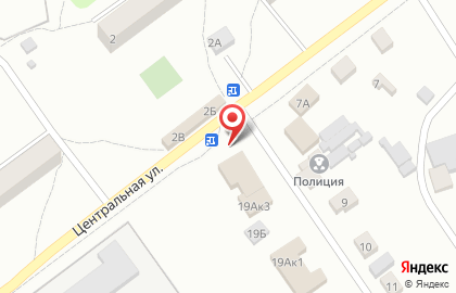 Автомат по продаже питьевой воды Пятый Элемент на Центральной улице на карте