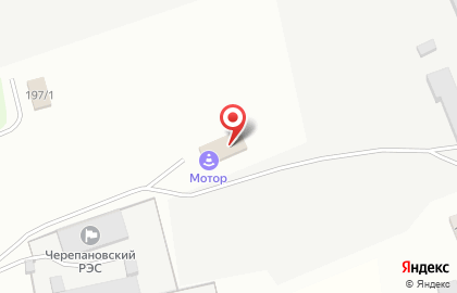 Автошкола Мотор в Черепаново на карте