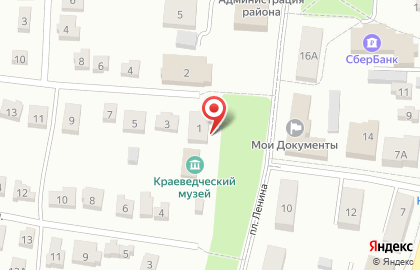 Рыбновский краеведческий музей на карте