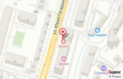 Кафе-бар Точка в Ленинградском районе на карте