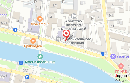 Салон ОртоИзделия на улице Красная Набережная на карте