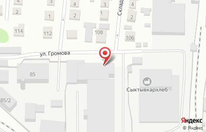 Лазертаг-клуб Полигон11 на улице Громова на карте