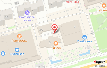 Шупашкар на проспекте Тракторостроителей на карте