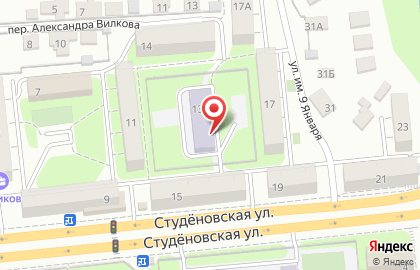 Детский сад №64 в Правобережном районе на карте