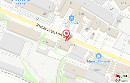 Салон мебели Классик на Кисловодском шоссе на карте