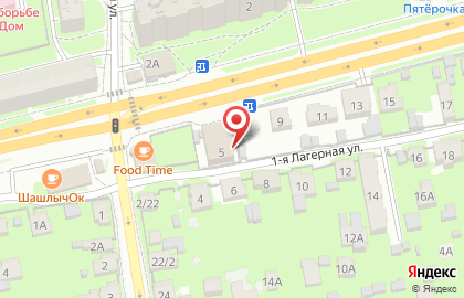 РОСТРА на проспекте Ленина на карте