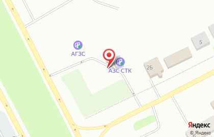 АЗС СТК на Сибирской улице на карте