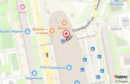 СИТИЛИНК Планерная на карте