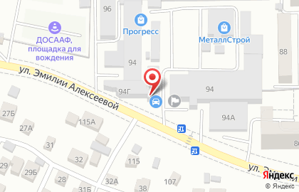 Avtoformula на улице Эмилии Алексеевой на карте