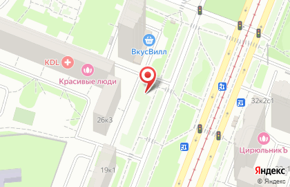 Магазин фруктов и овощей на Строгинском бульваре, вл26 на карте