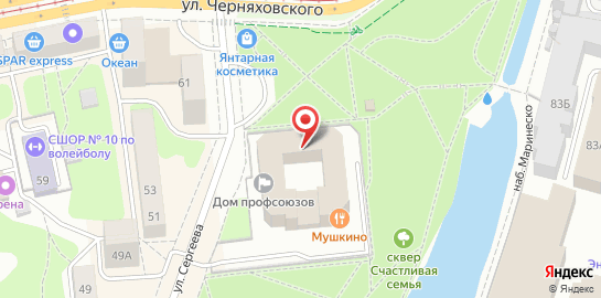 Ресторан Мушкино на карте