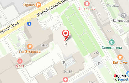 Паллада в Петроградском районе на карте