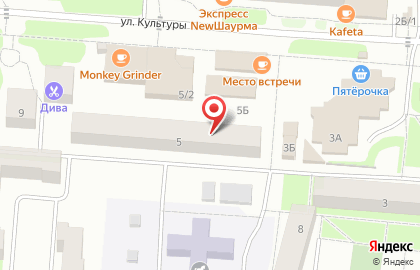 ЛАДА-Оригинал на улице Культуры на карте