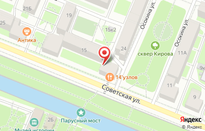 Продовольственный магазин Островок на карте