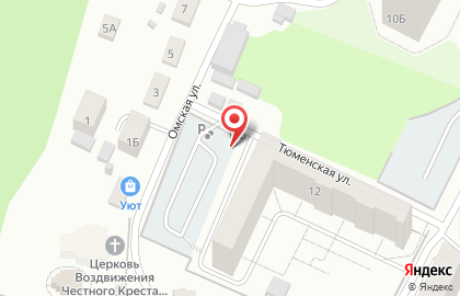 Автостоянка в Перми на карте
