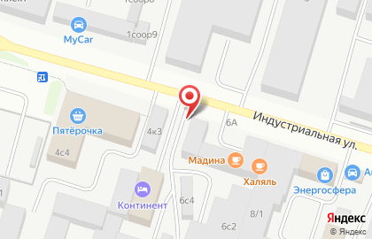Продуктовый магазин в Сургуте на карте