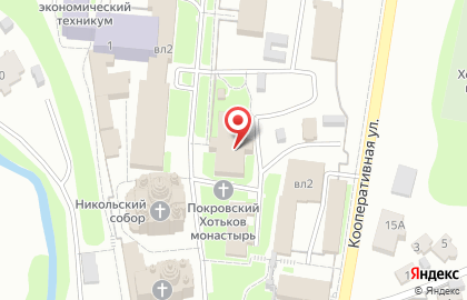 Покровский Хотьков Ставропигиальный Женский Монастырь на карте