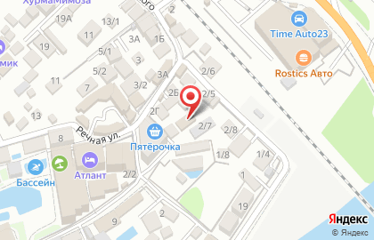Нано Суши в ТК Италия на карте