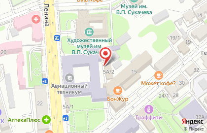 Блиц в Кировском районе на карте