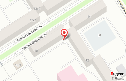 Салон красоты Отражение на улице Ленинградской на карте