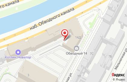 Рост на площади Александра Невского I на карте