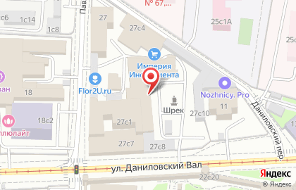 Фирма Авторемонт в Даниловском районе на карте