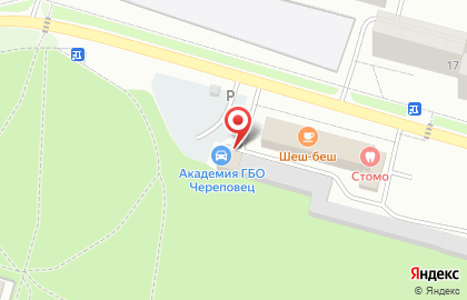 Мастерсервис в Череповце на карте