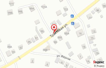Улыбка на Трактовой улице на карте