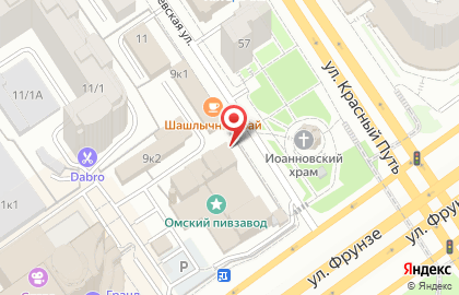 Автостоянка на Волочаевской, 9а на карте