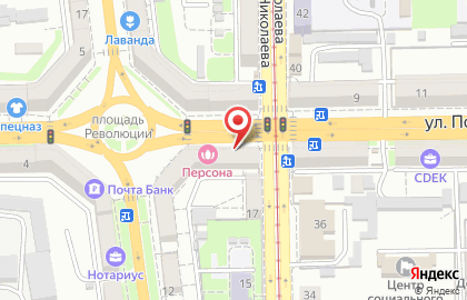 Салон связи Связной на улице Пожарского на карте