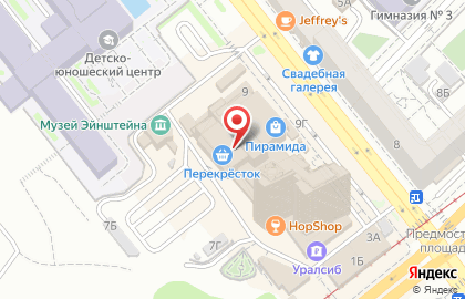 Торгово-сервисная компания 34Apple на Краснознаменской улице на карте
