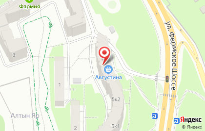 Продуктовый магазин Августина в Приволжском районе на карте