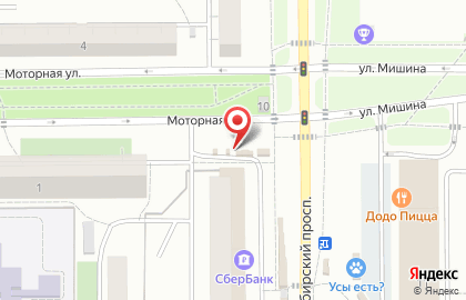 Мастерская в Омске на карте