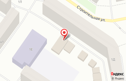 Универсальный магазин Светлана на Строительной улице на карте