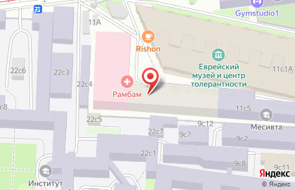 Младшая еврейская школа Хедер Менахем на карте