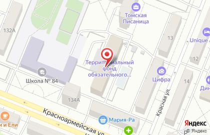 Интернет-провайдер МегаТелеком на карте