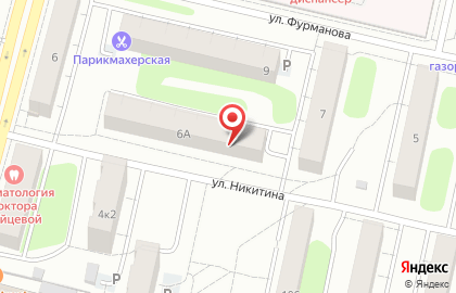 Продуктовый магазин Кормилец на улице Благоева на карте