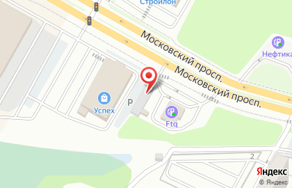 Автомойка Автобаня на Московском проспекте на карте