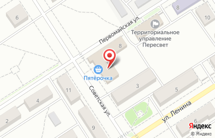 Торговая компания Нуга Бест на Советской улице на карте